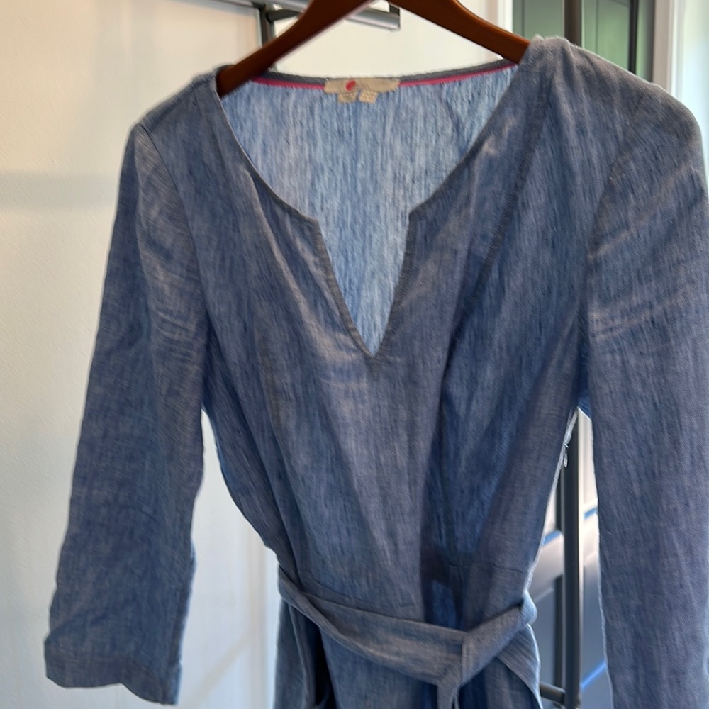 Boden chambray Dress US12L